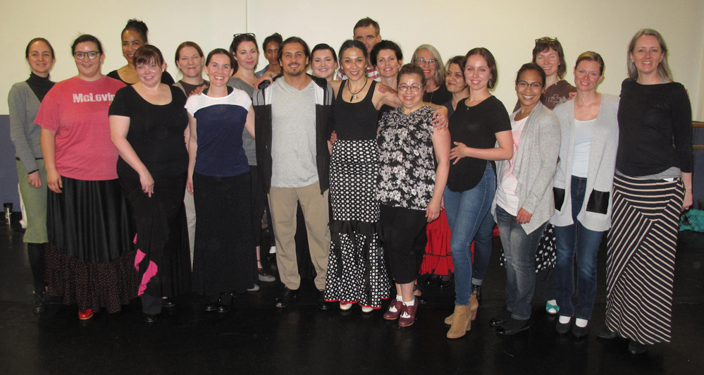 Workshops with Spanish dancer el Farru.